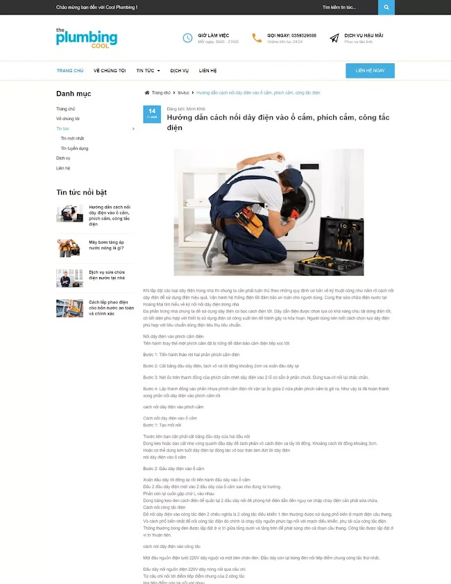 Giao diện web giới thiệu Doanh nghiệp - Công ty - Dịch vụ Giao diện web giới thiệu Doanh nghiệp - Công ty - Dịch vụ